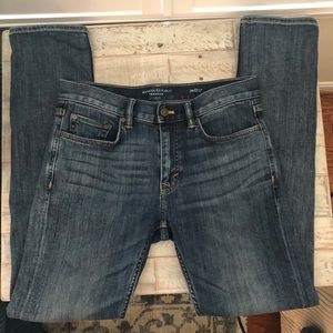 Men’s Banana Republic Traveler Slim Jeans Sz 30x32